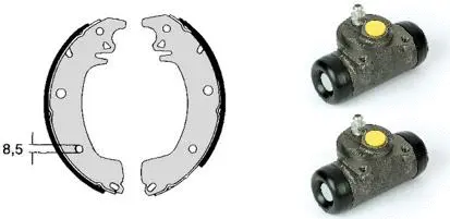 Brake Shoe Set (H 68 028)