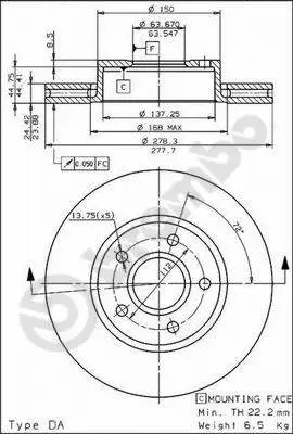 Brake Disc (09.5795.10)