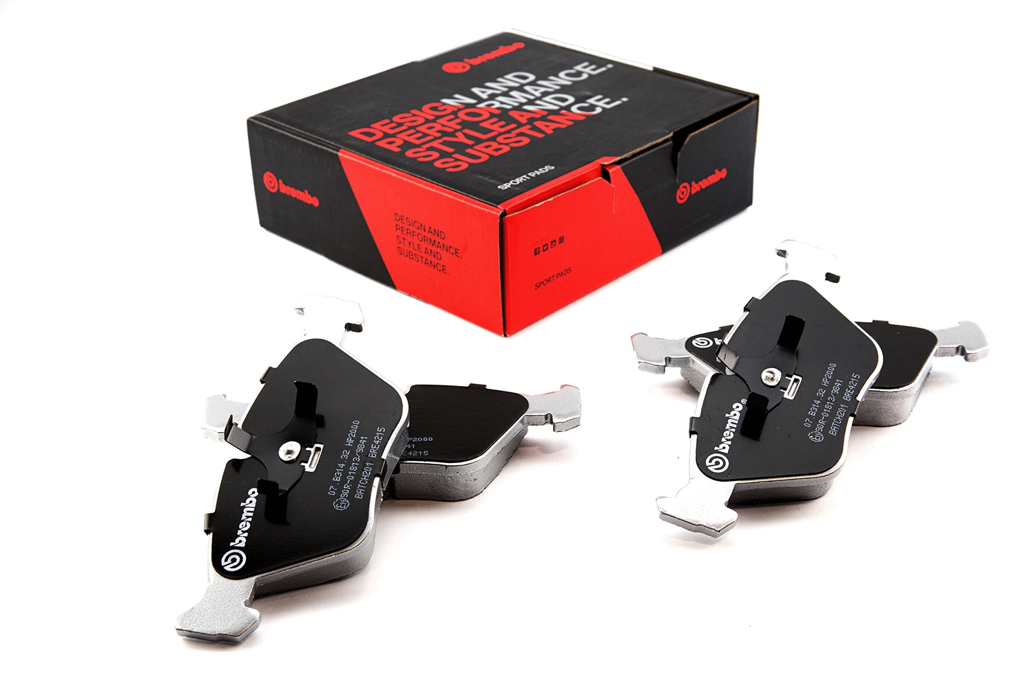High Performance Brake Pad Set (07.B314.32)
