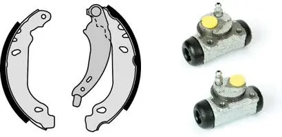Brake Shoe Set (H 61 077)