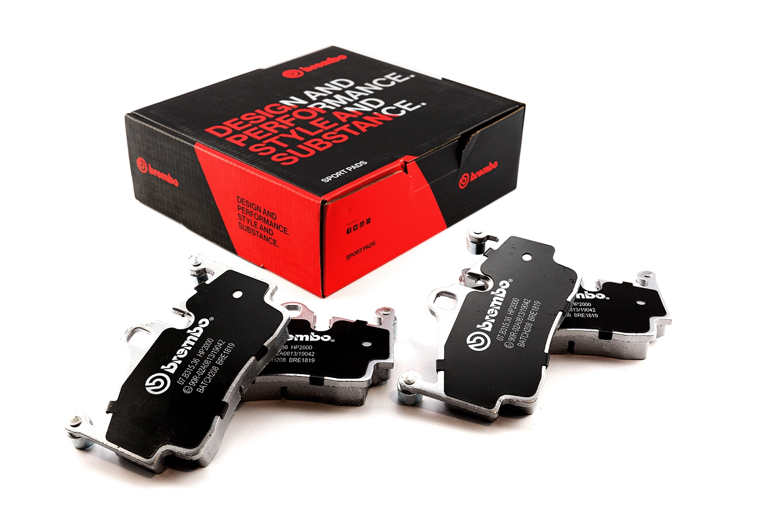 High Performance Brake Pad Set (07.B315.36)
