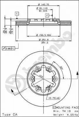 Brake Disc (09.5232.10)