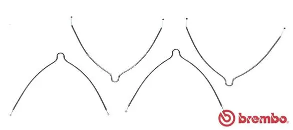 Accessory Kit, disc brake pad (A 02 307)