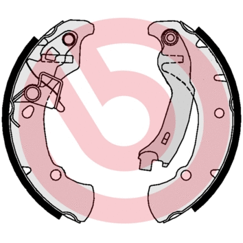Brake Shoe Set (S 16 516)