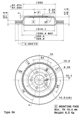 Brake Disc (09.R102.11)