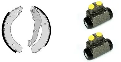 Brake Shoe Set (H 24 012)