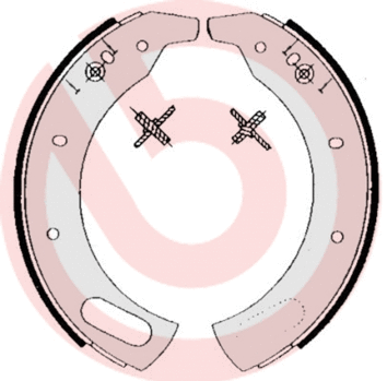 Brake Shoe Set (S 44 503)