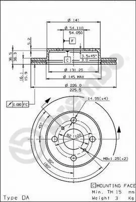 Brake Disc (09.5693.10)