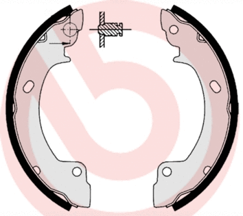 Brake Shoe Set (S 30 506)