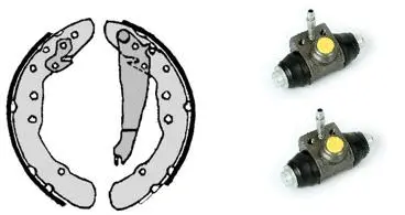 Brake Shoe Set (H 85 024)