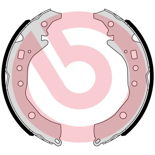 Brake Shoe Set (S 83 571)