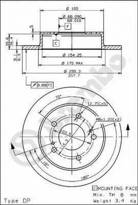 Brake Disc (08.5443.50)