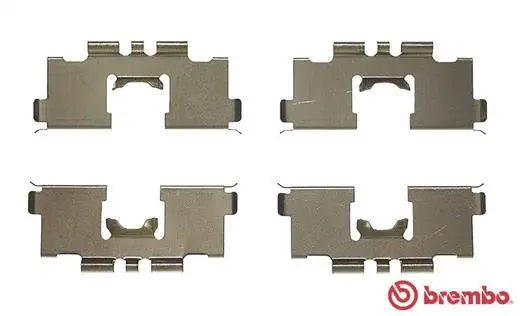 Accessory Kit, disc brake pad (A 02 291)