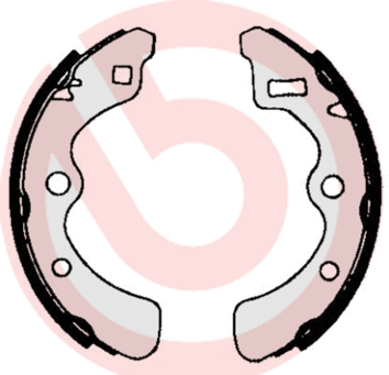 Brake Shoe Set (S 28 501)
