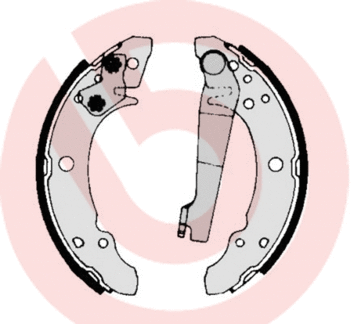 Brake Shoe Set (S 85 507)