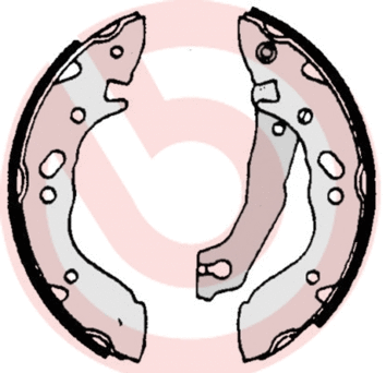 Brake Shoe Set (S 30 501)