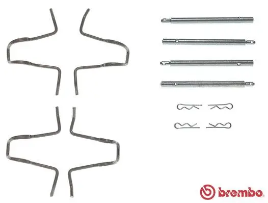Accessory Kit, disc brake pad (A 02 280)