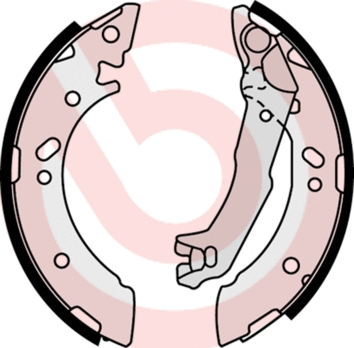 Brake Shoe Set (S 30 510)