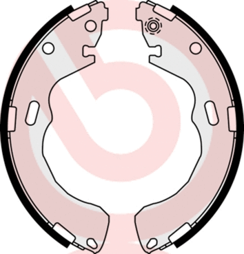 Brake Shoe Set (S 49 519)
