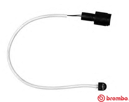 Warning Contact, brake pad wear (A 00 227)