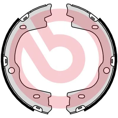 Brake Shoe Set, parking brake (S 30 544)
