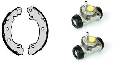 Brake Shoe Set (H 68 059)