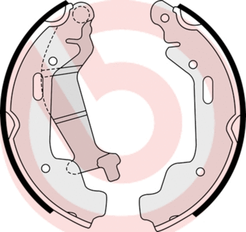 Brake Shoe Set (S 59 516)