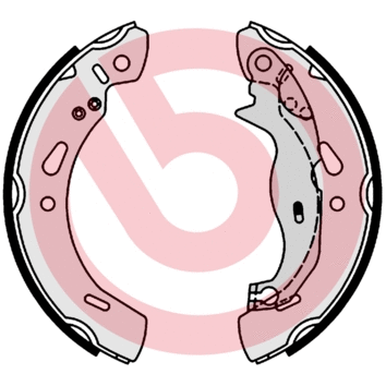 Brake Shoe Set (S 24 548)