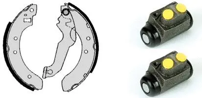 Brake Shoe Set (H 24 014)