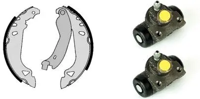 Brake Shoe Set (H 23 021)