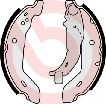 Brake Shoe Set (S 50 503)