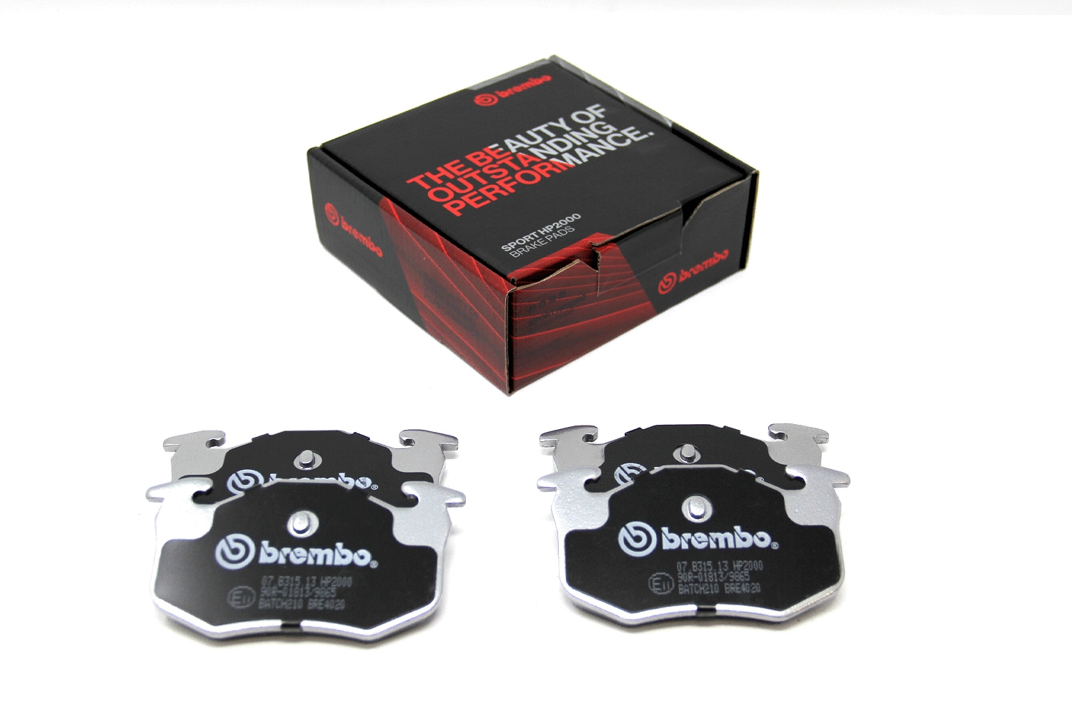 High Performance Brake Pad Set (07.B315.13)