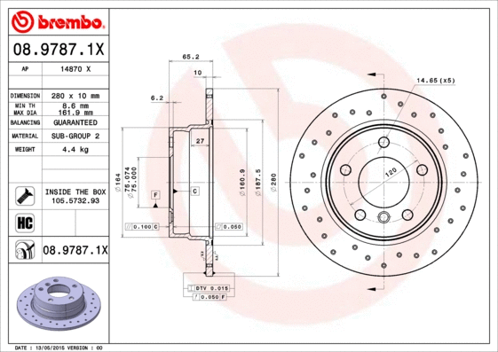 Brake Disc (08.9787.1X)