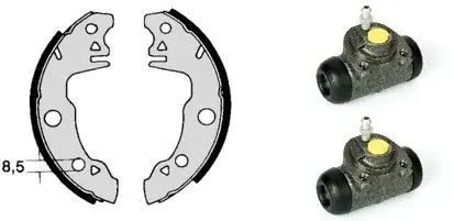 Brake Shoe Set (H 61 022)