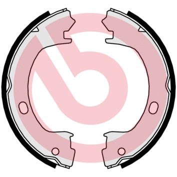 Brake Shoe Set, parking brake (S 11 510)