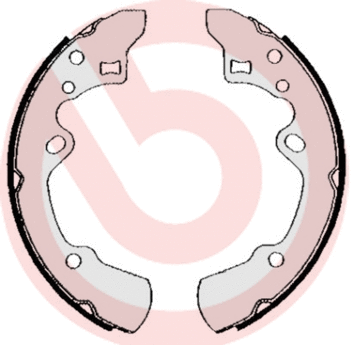 Brake Shoe Set (S 49 503)