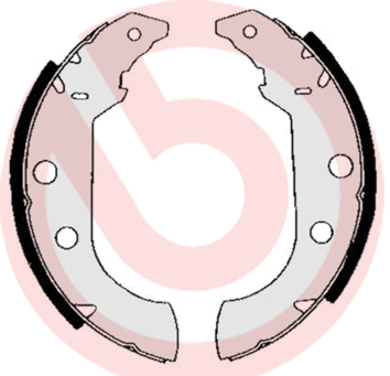 Brake Shoe Set (S 61 517)