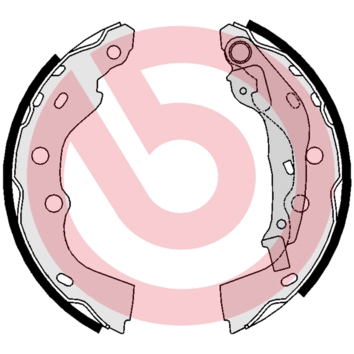 Brake Shoe Set (S 78 510)
