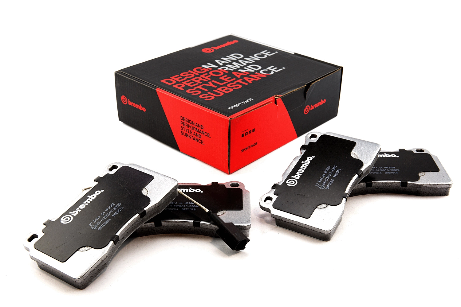 High Performance Brake Pad Set (07.B314.64)