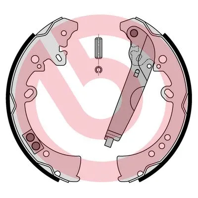 Brake Shoe Set (S 83 570)