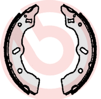 Brake Shoe Set (S 49 505)
