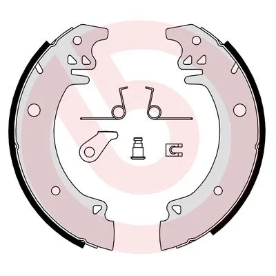 Brake Shoe Set (S 61 533)