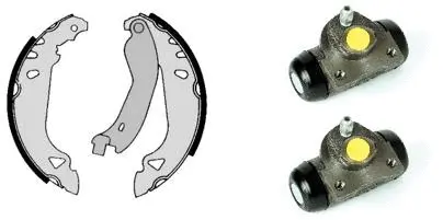 Brake Shoe Set (H 23 024)