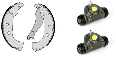 Brake Shoe Set (H 23 022)
