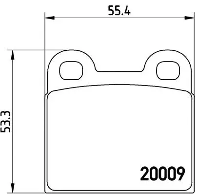 Brake Pad Set, disc brake (P 06 001)