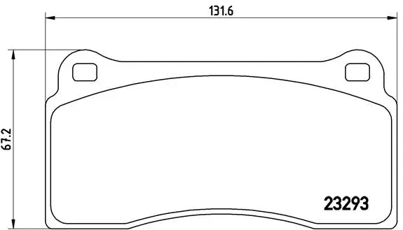 Brake Pad Set, disc brake (P 36 018)