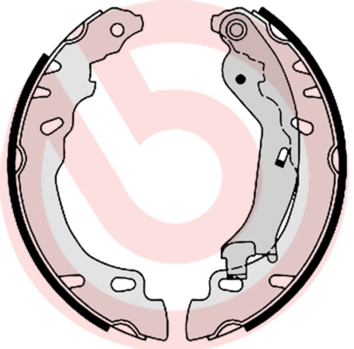 Brake Shoe Set (S 23 529)
