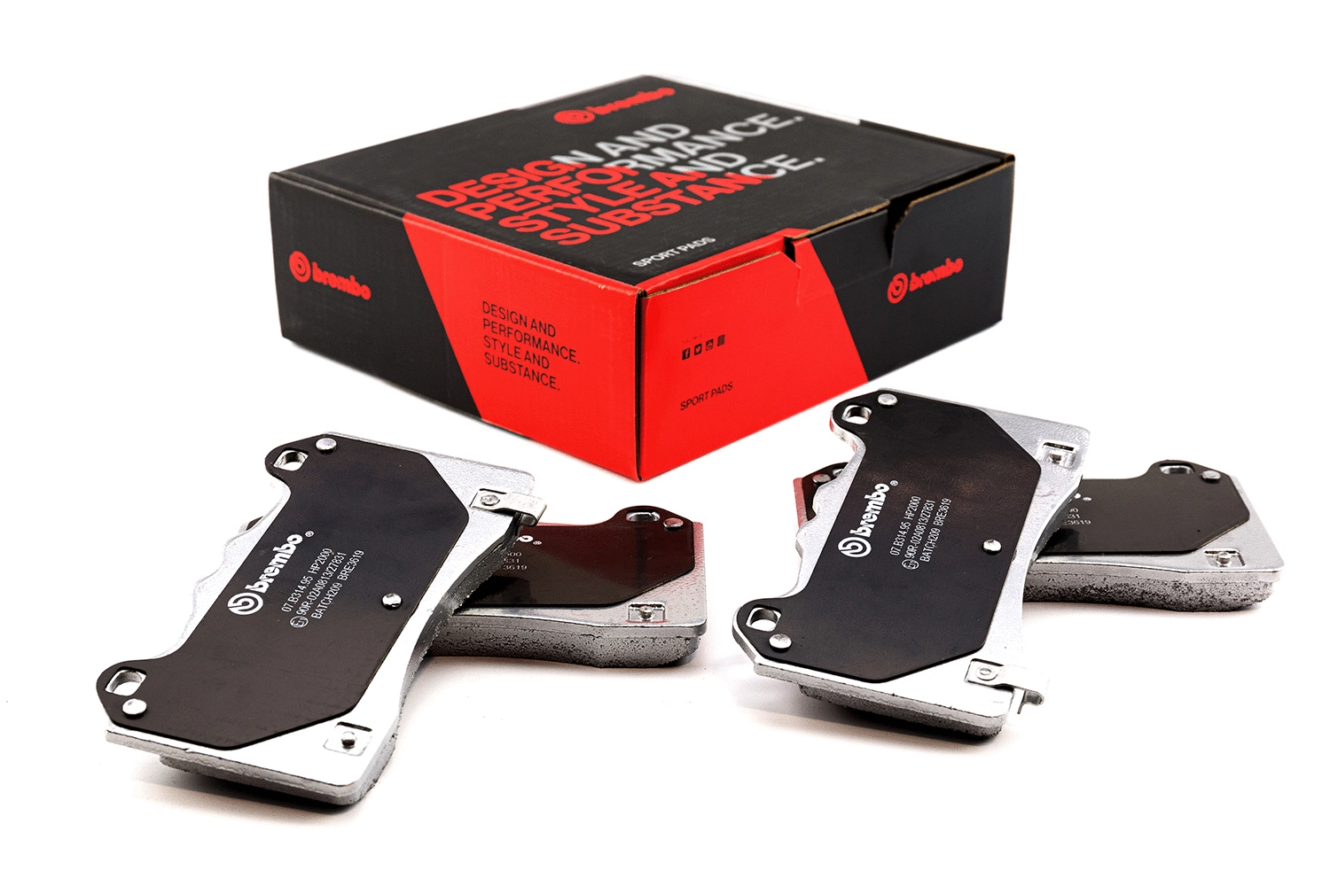 High Performance Brake Pad Set (07.B314.95)