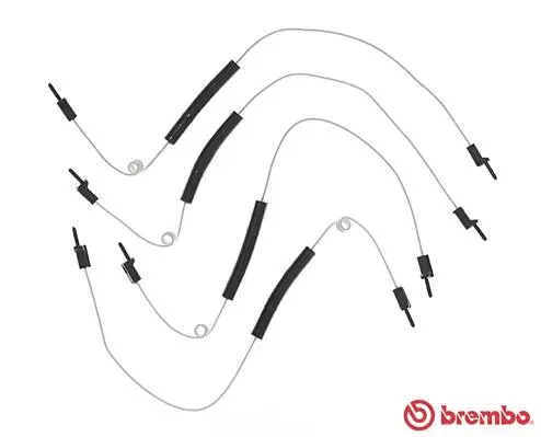 Warning Contact, brake pad wear (A 00 363)