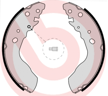 Brake Shoe Set (S 79 522)